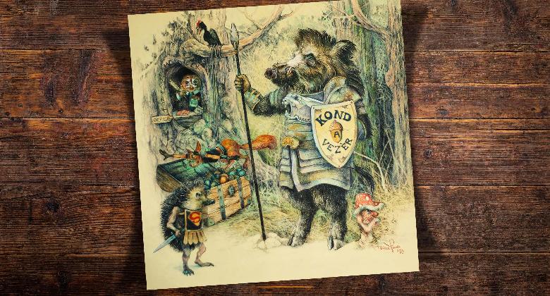 Vadászat a művészetben - Kond-a-vezér