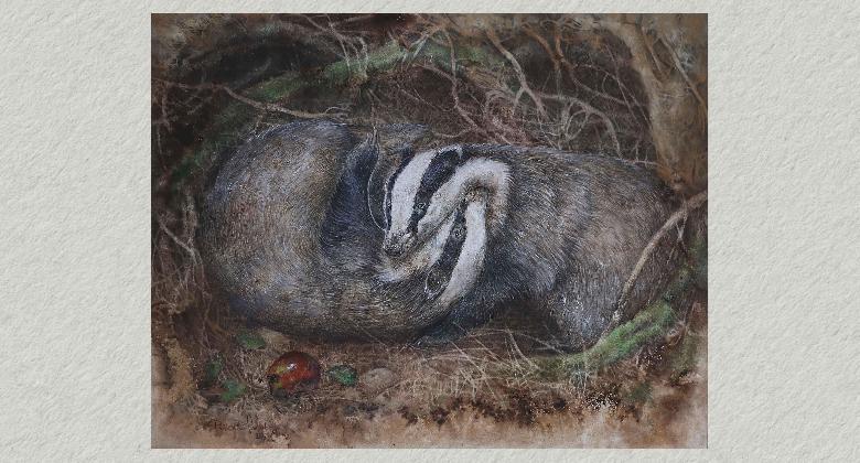 Vadászat a művészetben – „Borz-játék”