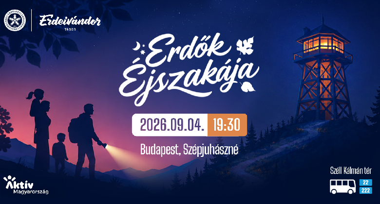 Első alkalommal rendezik meg az Erdők Éjszakáját