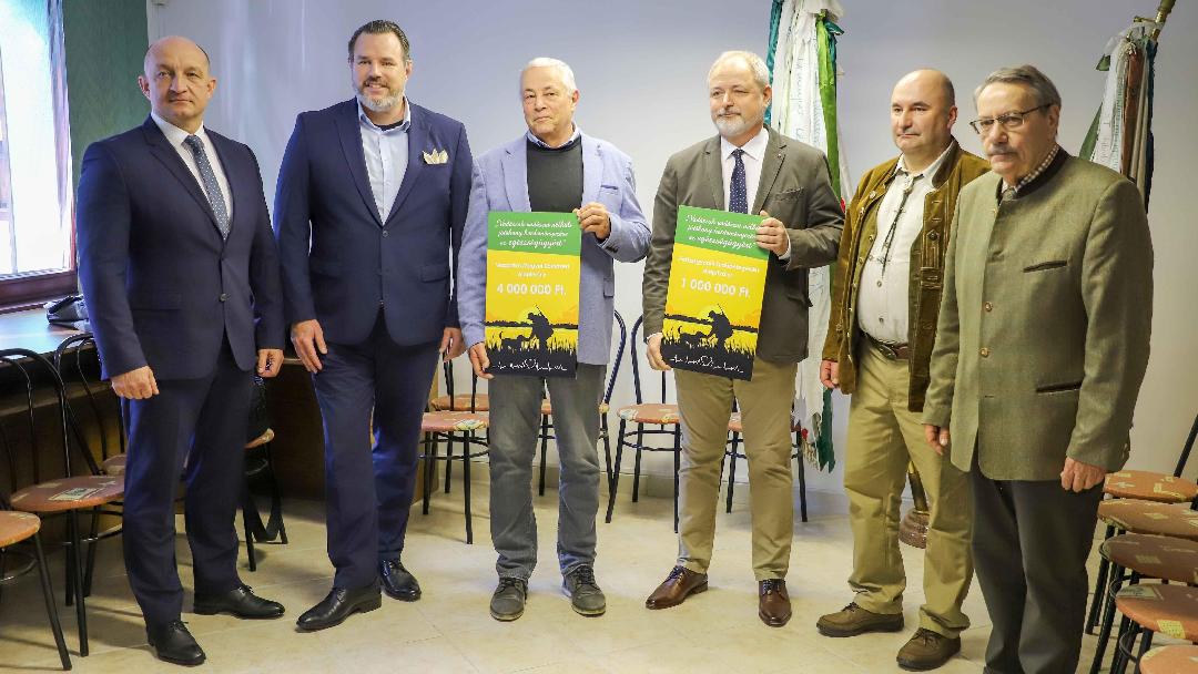 5 millió forintot gyűjtöttek a vadászok Veszprémben