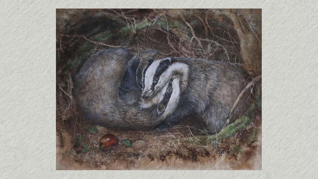 Vadászat a művészetben – „Borz-játék”